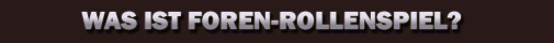 Was ist Rollenspiel?