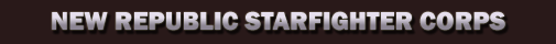 New Republic Starfighter Corps